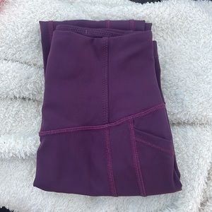 purple lululemon leggings
